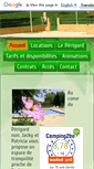 Mobile Screenshot of campingleconvivial.com